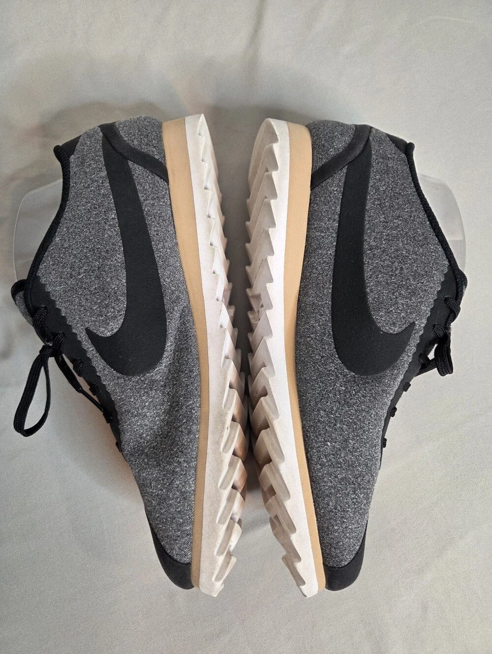Nike Cortez Ultra SE Women's Sneakers Gray Black Tan Running Shoes Size 8.5